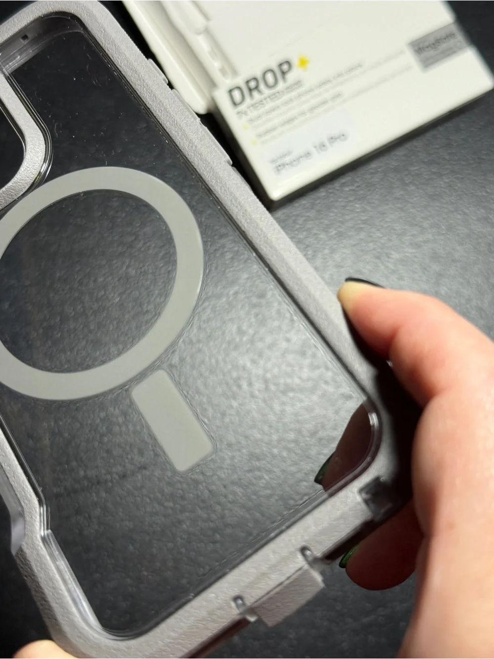 OtterBox Defender XT MagSafe Case for iPhone 16 Pro - Gray